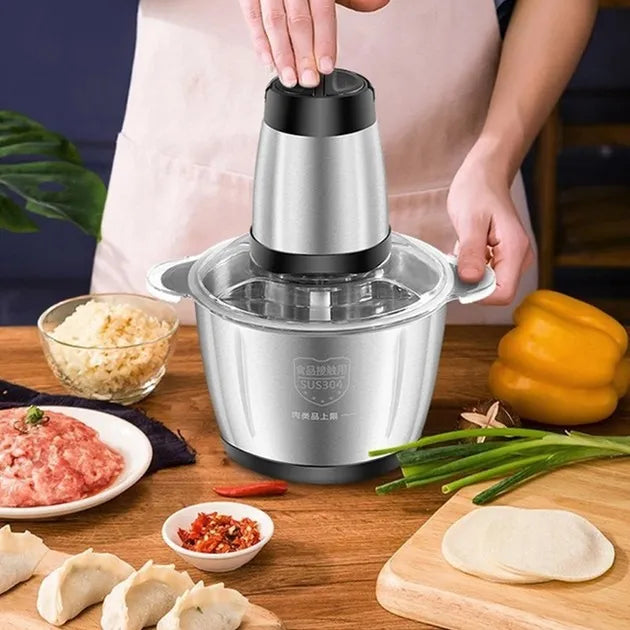 Picadora Electrica de carne y verduras 2 litros - Alta potencia